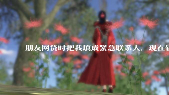 朋友网贷时把我填成紧急联系人，现在钱还不上，催收天天给我打电话该怎么办？